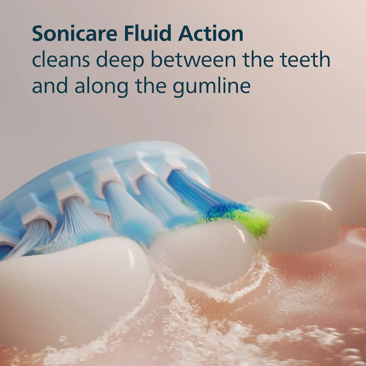 Philips Sonicare C3 Two-in-One Replacement Toothbrush Heads Black 2 Count | Deep Clean & Stain Removal - view 6