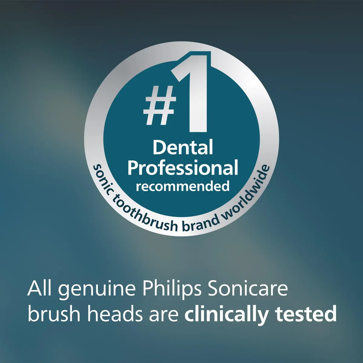 Philips Sonicare C3 Two-in-One Replacement Toothbrush Heads Black 2 Count | Deep Clean & Stain Removal - view 7