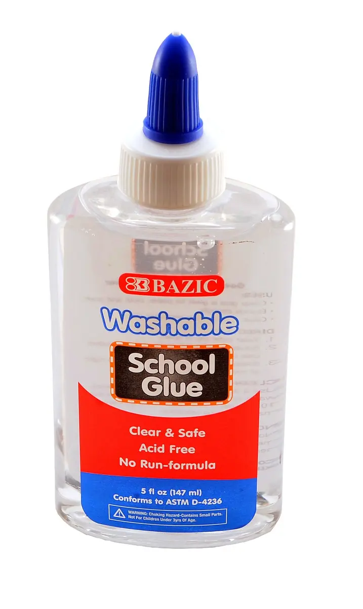 Northland Wholesale Classic Color Glitter Shaker & Washable School Glue | 60g / 2.17 oz. | Non-Toxic, Acid-Free, Washable (Colors: Blue, Green, Red, Silver, Gold, Pink) - view 2