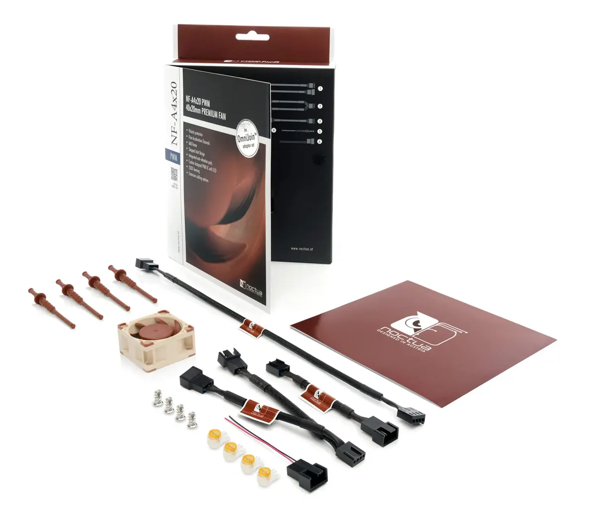 Noctua NF-A4x20 PWM Fan (40x20mm, 12V, 4-Pin) | Superior Quiet Cooling for Servers & Networking - view 4