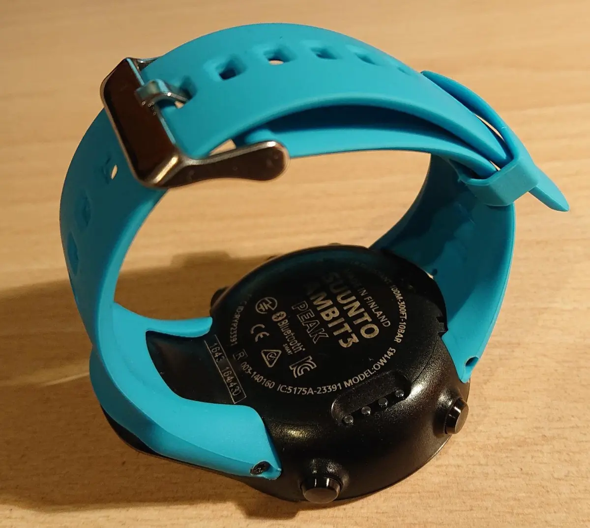 Muovrto Silicone Watch Band for Suunto Ambit 1/2/3 Series - 23mm Width, Adjustable Length - view 3