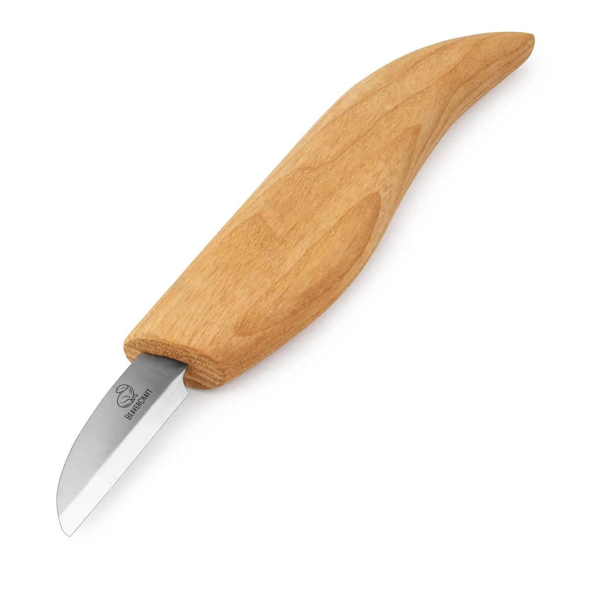 BeaverCraft Whittling Knife C2 6.5" (16.5cm) | Carbon Steel Detail Carving Tool for Beginners - main product image