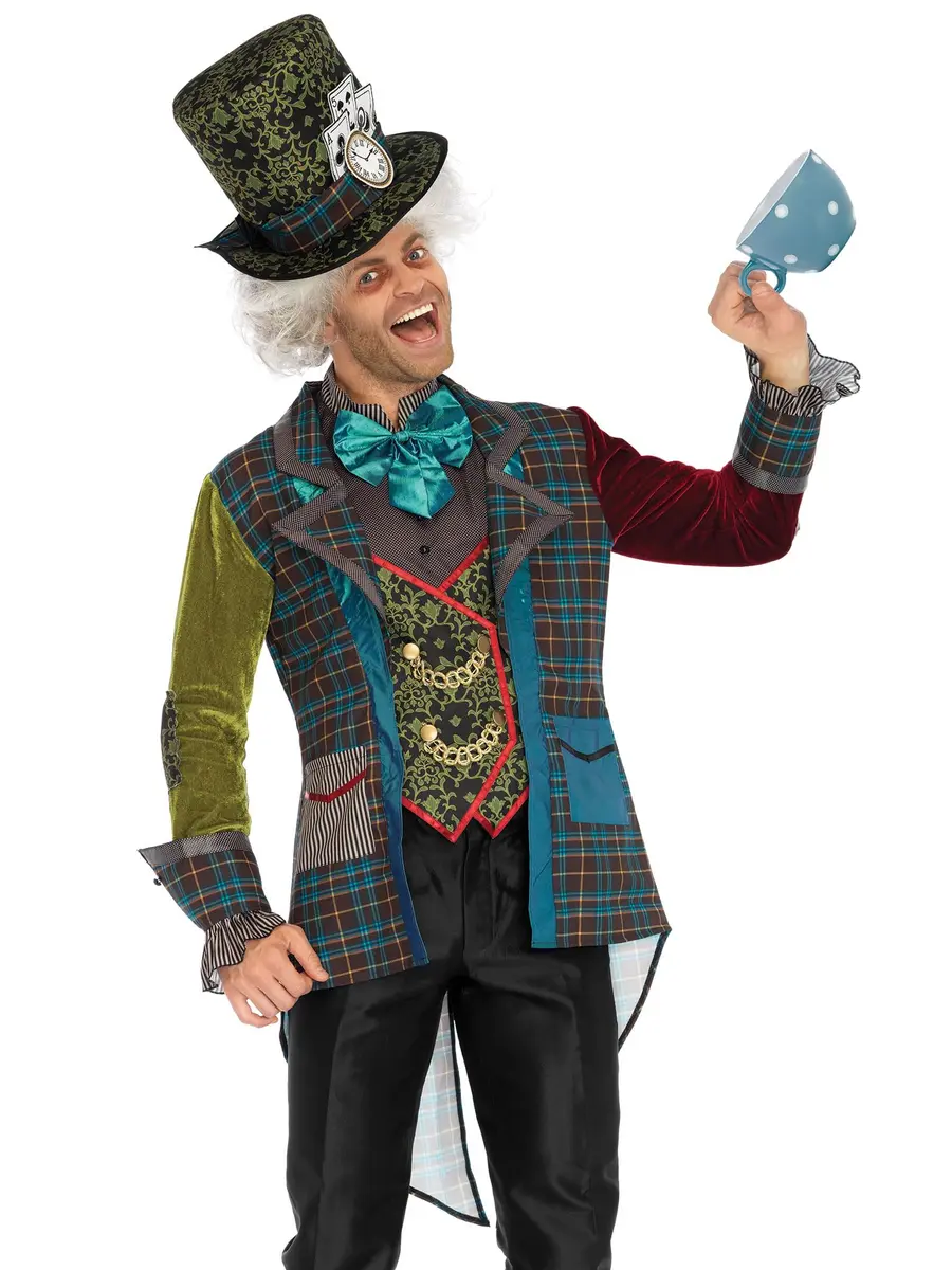 Leg Avenue Adult Costumes X-Large | Wonderland Mad Hatter Costume with Velvet & Brocade (70-120 chars) - main product image