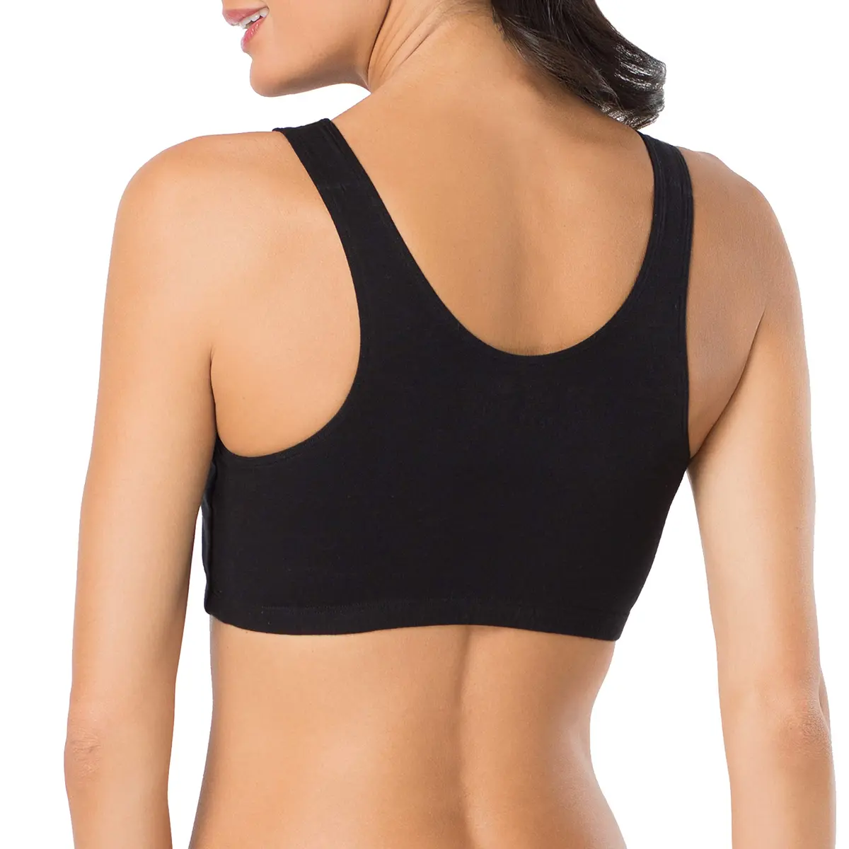 Fruit of the Loom Womens Built Up Tank Style Sports Bra | Cotton Support & Comfort (70-120 chars) - view 5