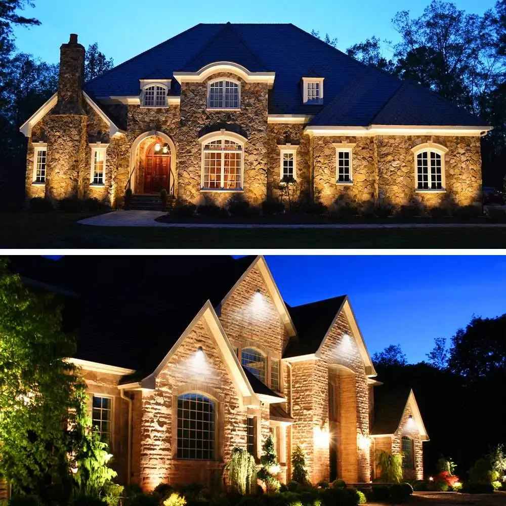 ZUCKEO Low Voltage Landscape Lights LED Landscape Lighting 12V 8 Pack | Waterproof Warm White Garden Spotlights - view 8