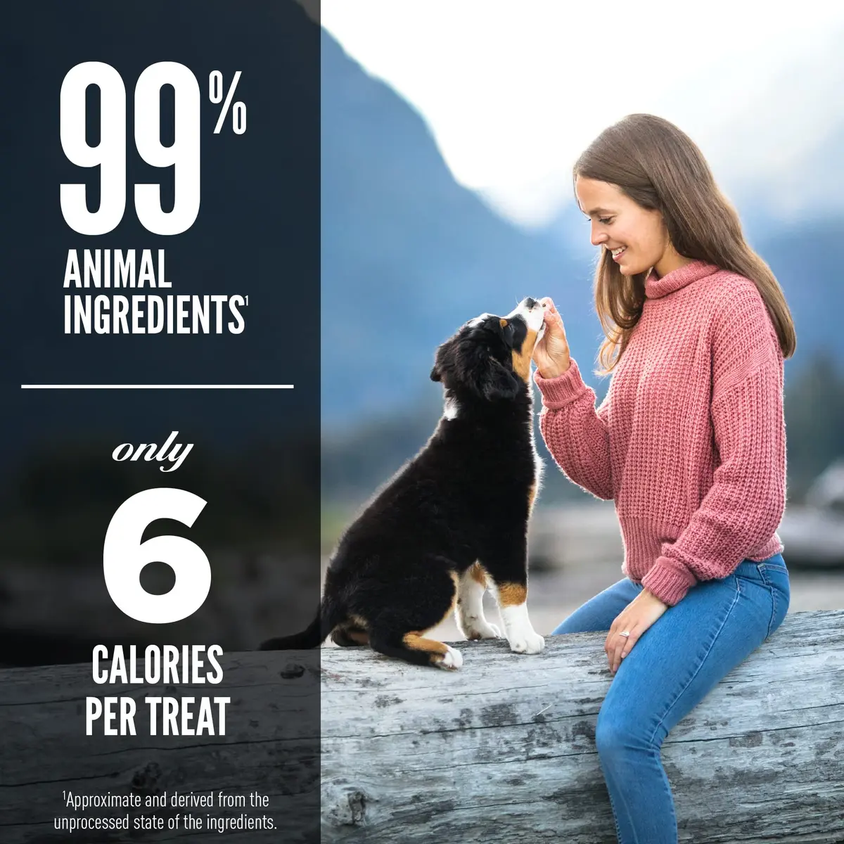 ORIJEN WHOLEPREY Freeze Dried Dog Treats Free-Run Duck 3.25oz | High Protein, Nutrients Locked In - view 4
