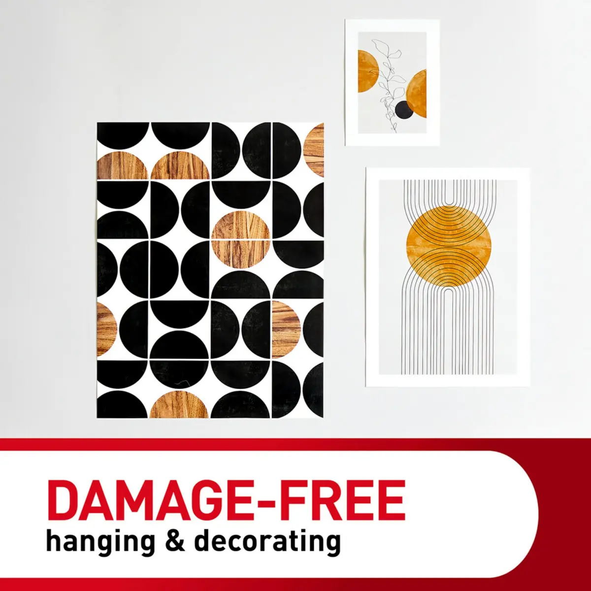 Command Poster Strips, 136 Strips | Damage-Free Wall Hanging for Posters & Signs - view 6