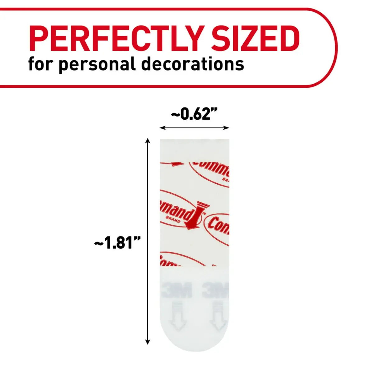 Command Poster Strips, 136 Strips | Damage-Free Wall Hanging for Posters & Signs - view 2