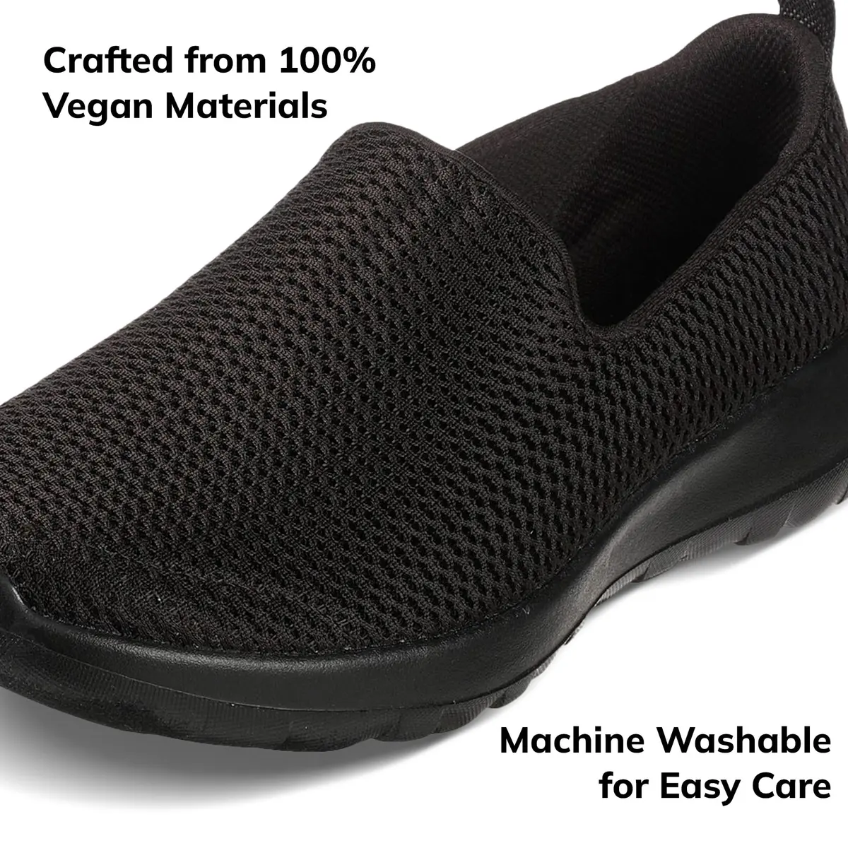 Skechers Women's Go Walk Joy Sneaker, Black, 10 Wide | All-Day Casual Comfort - view 6