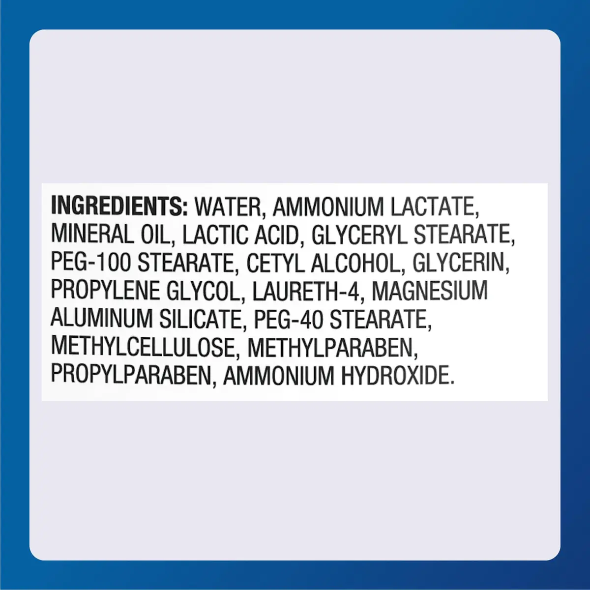 MAJOR Ammonium Lactate 12% Moisturizing Lotion 237ml (8 Fl Oz) | Fragrance-Free Hydration for Rough, Dry Skin - view 5