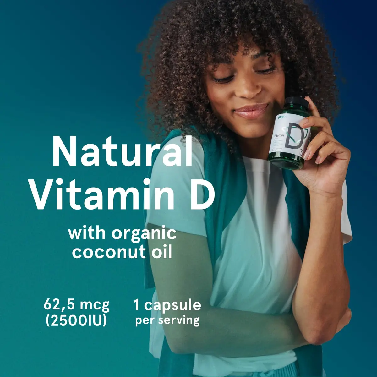 Puori Vitamin D3 Softgels for Adults 120 Count | Supports Bone & Immune Health - view 6