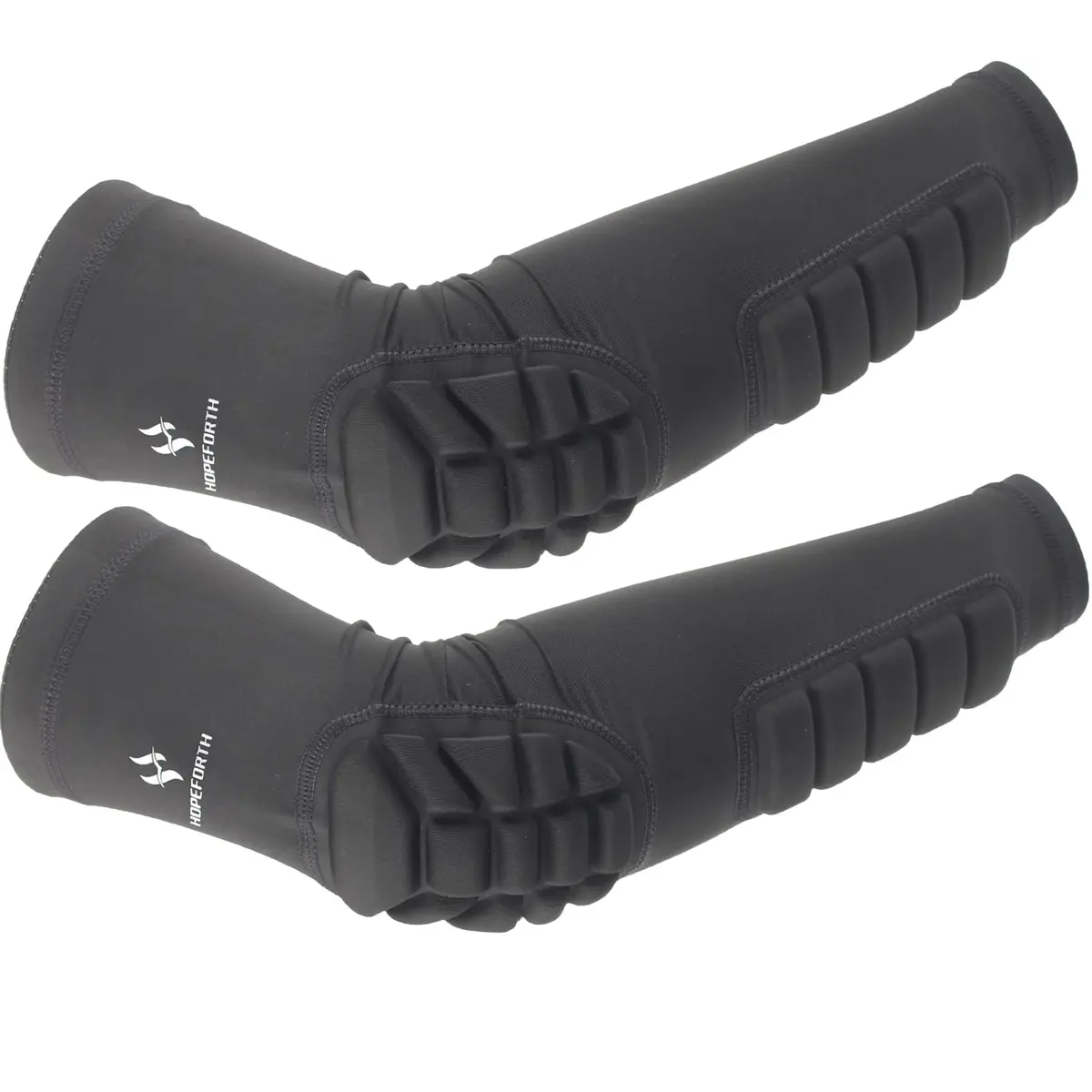 HOPEFORTH Impact Protection Gear 2PCS Padded Arm Elbow Forearm Sleeves | Impact-Absorbing EVA Padding - main product image