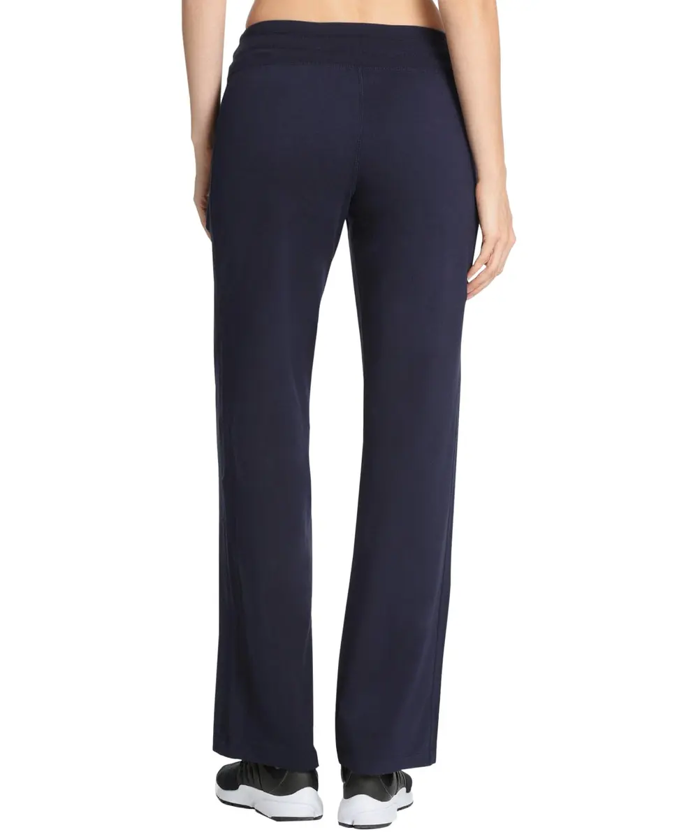 Danskin Women's Drawcord Pant X-Small Midnight Navy | Comfortable Yoga & Lounge Wear - view 2
