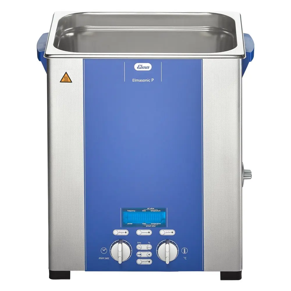 ELMA Elmasonic 103 8103 P120H Ultrasonic Cleaner 3.4 gal | Dual Frequency Lab & Industrial Use - main product image