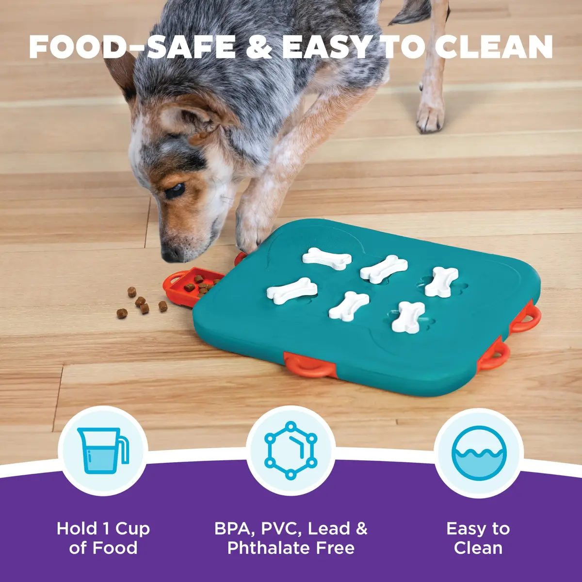 Outward Hound Nina Ottosson Dog Casino Treat Puzzle Toy 35.56 cm (14") | Advanced Level 3 Interactive Dog Enrichment - view 5