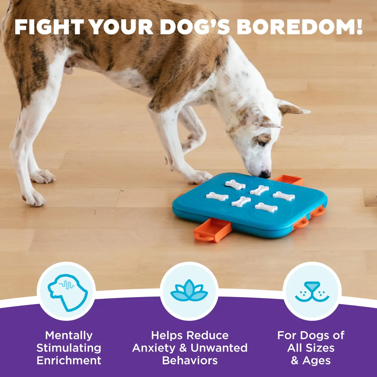 Outward Hound Nina Ottosson Dog Casino Treat Puzzle Toy 35.56 cm (14") | Advanced Level 3 Interactive Dog Enrichment - view 2