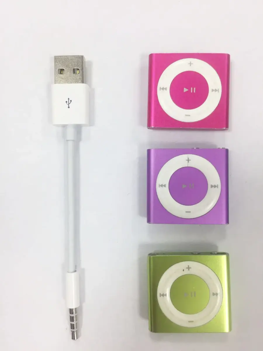 Amicable USB Data Cable for iPod Shuffle 3rd-7th Gen (2-Pack, 10cm) | Sync & Charge - view 5