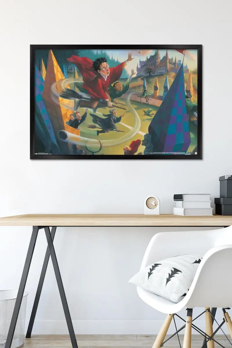 Trends International Wall Poster Harry Potter Quidditch 22.375 x 34 | Premium Satin Finish Wall Art - view 6