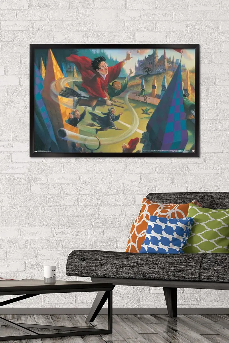 Trends International Wall Poster Harry Potter Quidditch 22.375 x 34 | Premium Satin Finish Wall Art - view 2