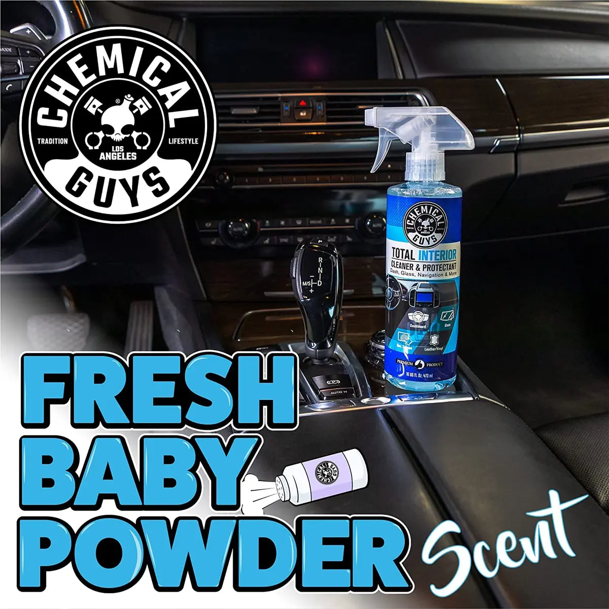 Chemical Guys Total Interior Cleaner & Protectant 16 oz | All-in-One Leather & Vinyl Surface Care - view 8