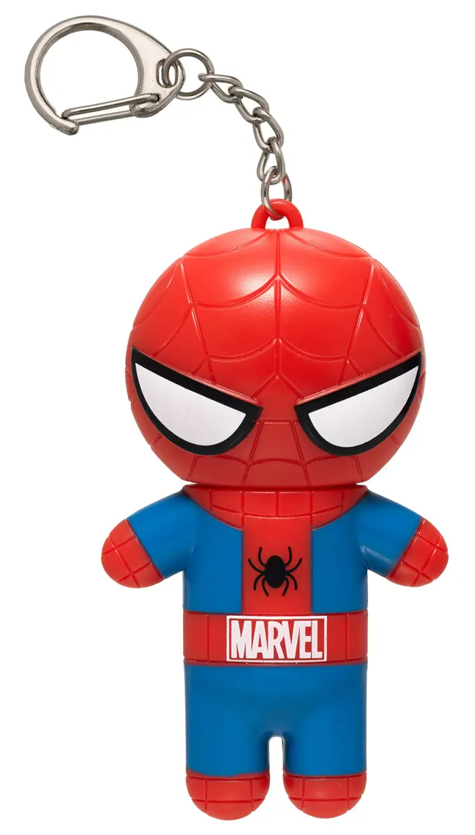 Lip Smacker Marvel Lip Balm Keychain 1 Count | Clear & Glossy, Fun & Giftable, Cruelty Free - Spiderman - main product image