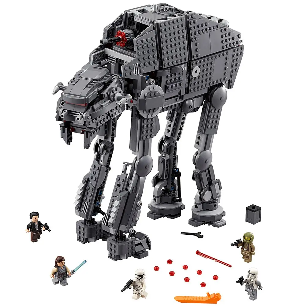 LEGO Star Wars Episode VIII First Order Heavy Assault Walker 75189 | 1376 Pieces, Movie Theme, Plastic - main product image