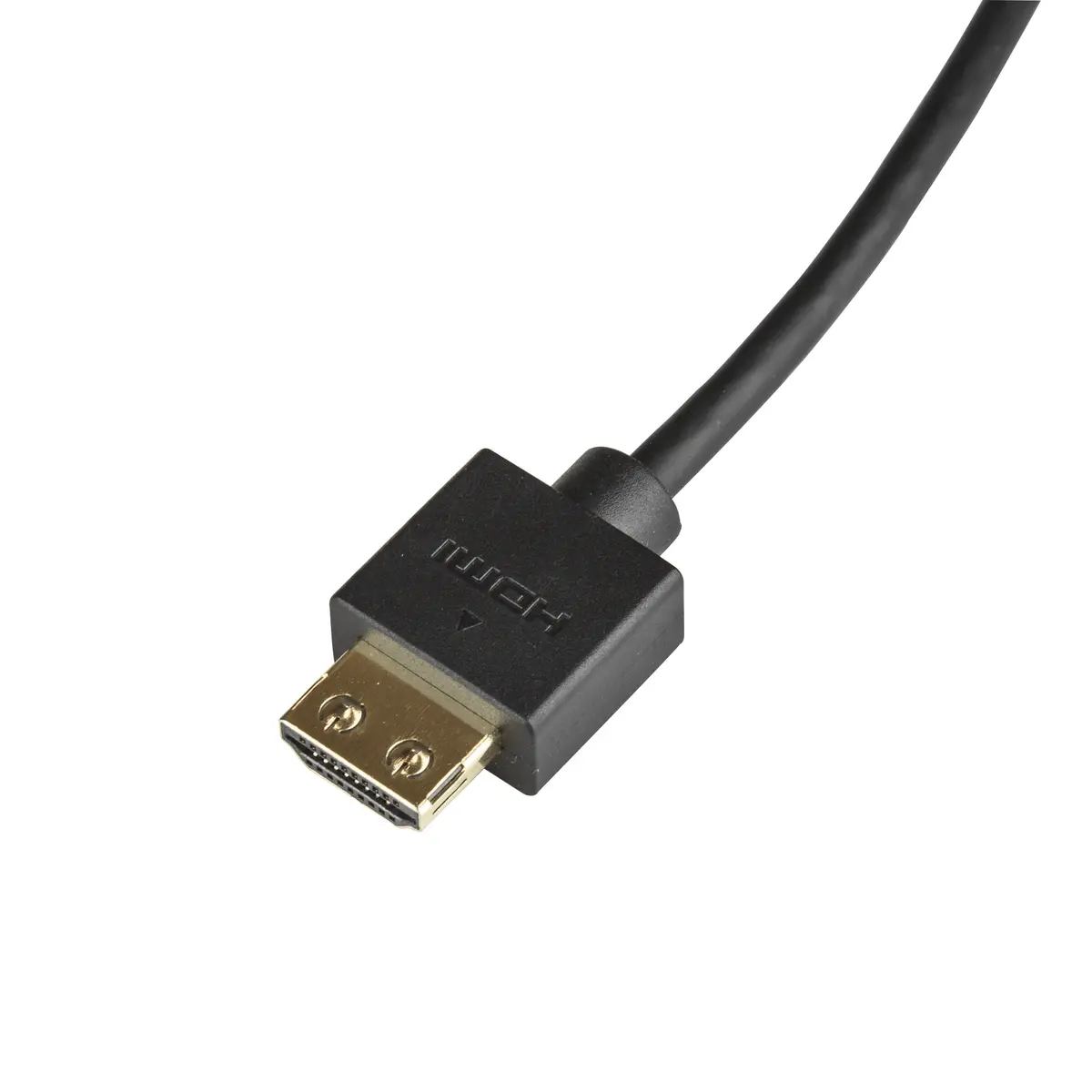 StarTech 6.6ft Slim HDMI 2.0 Cable, 4K 60Hz, HDR10, Male to Male Gripping | High-Speed HDMI with Ethernet, 4K@60Hz, HDR10, 32 Ch Audio - view 3