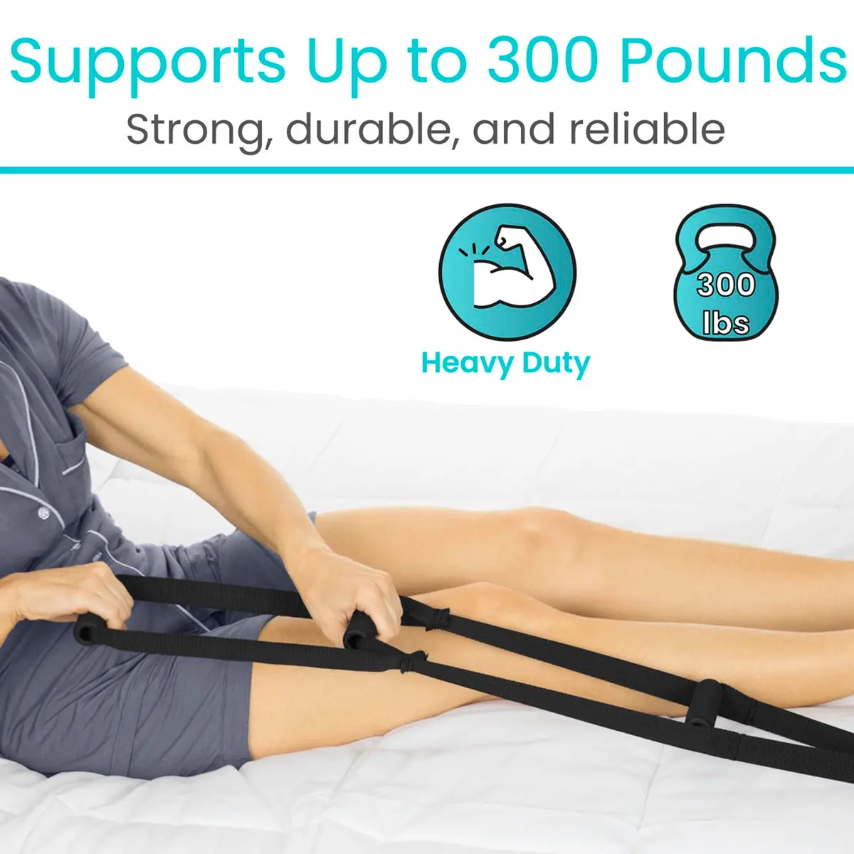 Vive Bed Ladder Assist - Pull Up Assist Device with Handle Strap Rope for Safe Mobility Support in India - view 6
