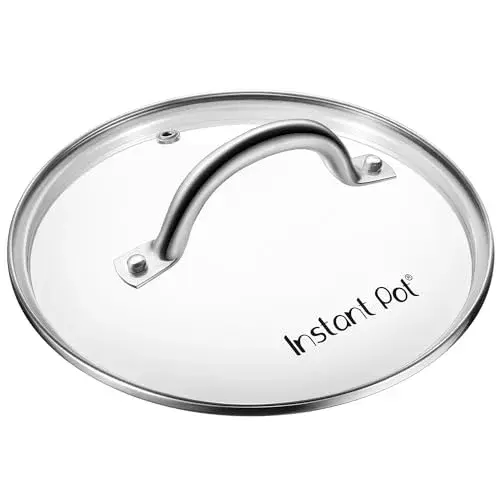 Instant Pot Tempered Glass Lid 7.6-Inch (19.3 cm) for 3-Quart Cookers | Oven-Safe to 220°C - main product image