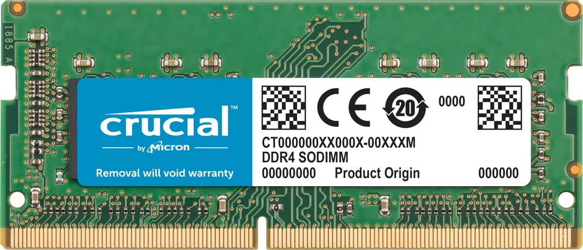 Crucial 8GB DDR4 SODIMM 2400MHz | Reliable Mac Memory Upgrade with Plug-and-Play (70-120 chars) - main product image