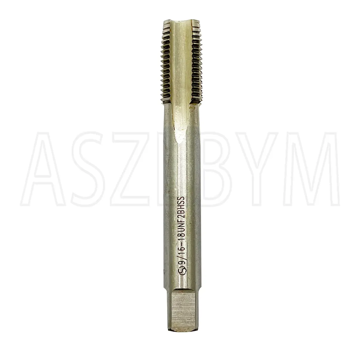 ASZLBYM 9/16-18 UNF Tap and Die Set 4 Flutes HSS Bottom Taper Right Hand Thread | Heavy Duty Threading Tools - view 4