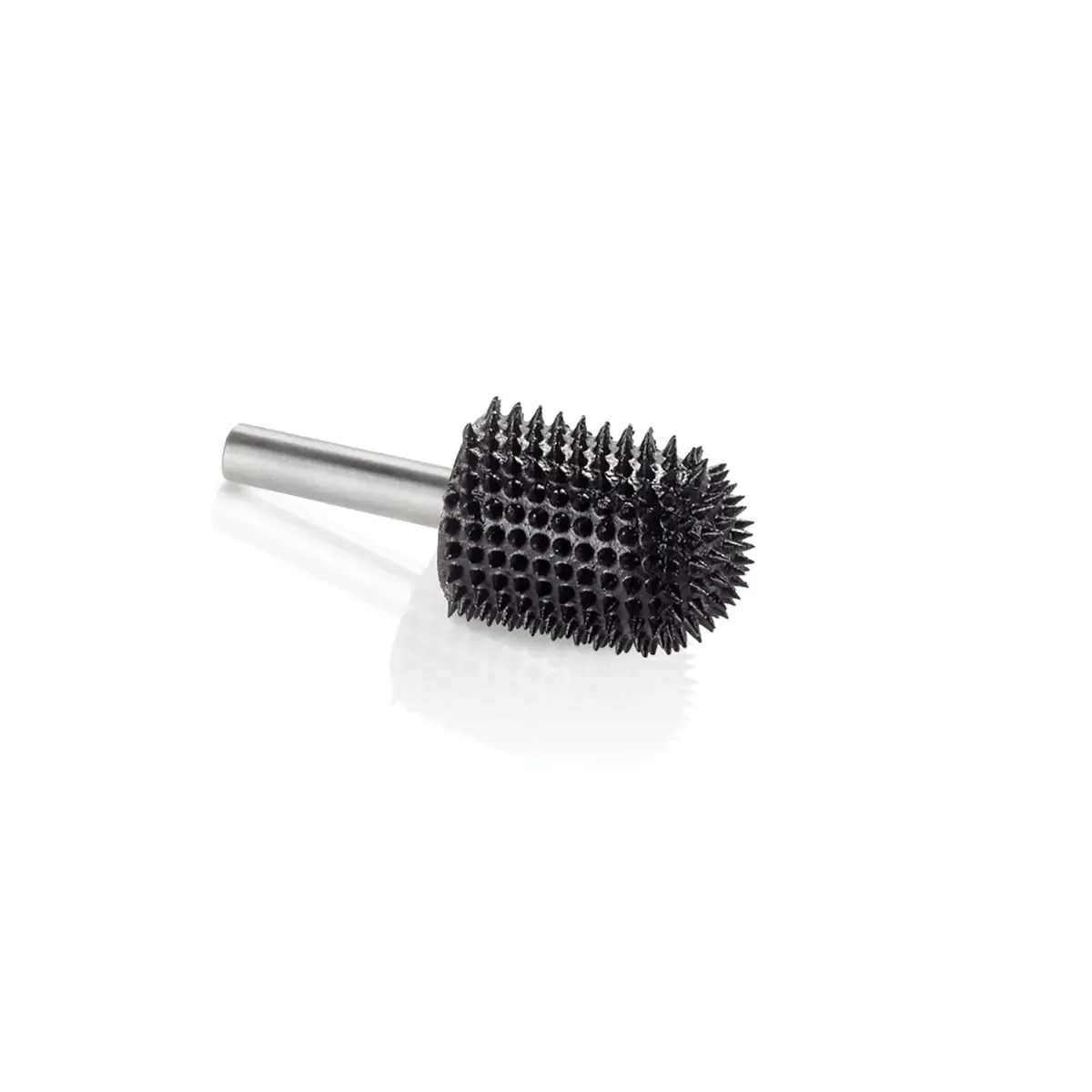 Kutzall Extreme Ball Nose Rotary Burr 1/4" Shaft, Very Coarse - 19mm (3/4") Dia. X 28.5mm (1-1/8") Length | Tungsten Carbide Wood Carving Bit - view 2