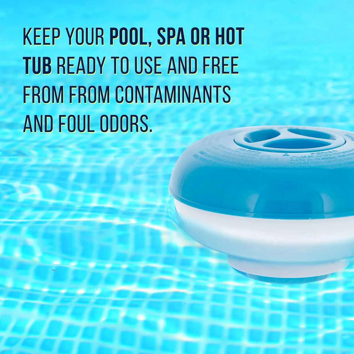 U.S. Pool Supply Pool & Spa Floating Chlorine & Bromine 1" Tablet Floater | Adjustable Chemical Dispenser for Pools & Spas - view 5