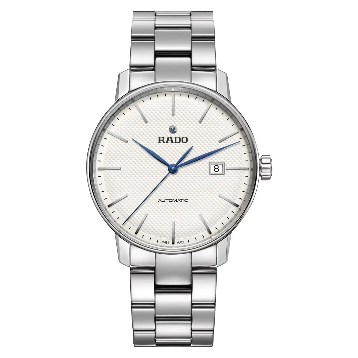Rado Coupole Classic Swiss Automatic Watch, White | 41mm Stainless Steel, Unisex - main product image