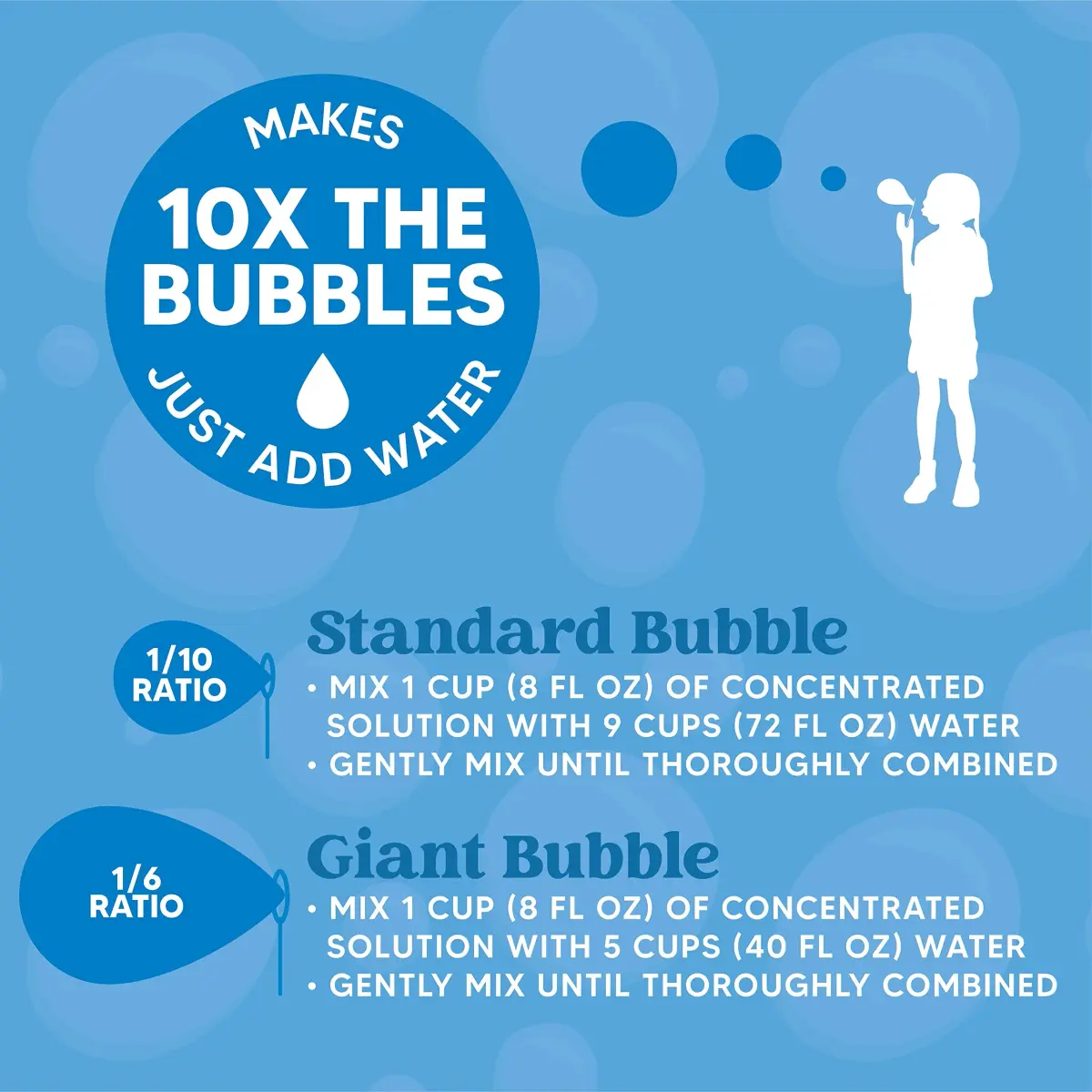 JOYIN Concentrated Bubble Solution 946ml (32 Fl Oz) | Non-Toxic, BPA-Free, ASTM-Tested for Kids - view 6