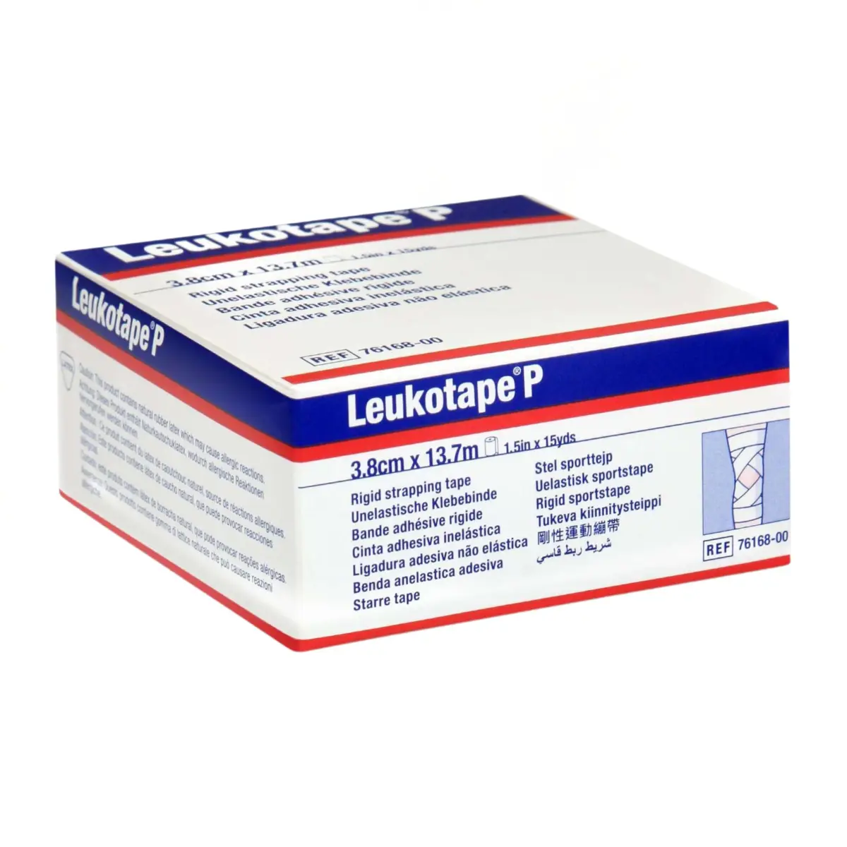 Leukotape P Adhesive Strapping Tape 30 Rolls | High Strength Zinc Oxide Tape for Sports Injuries - view 2
