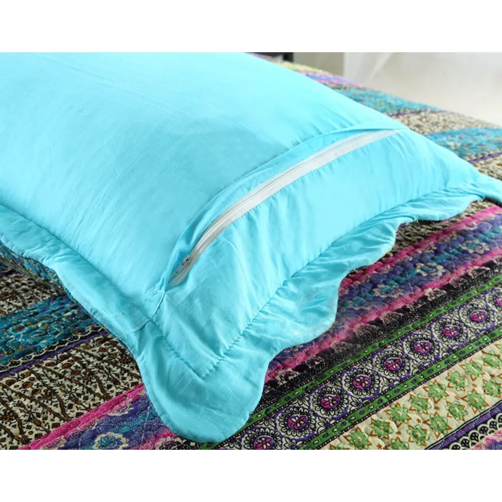 NEWLAKE King Size Bedspread Quilt Set | Patchwork Cotton & Microfiber, All Year Comfort - view 3
