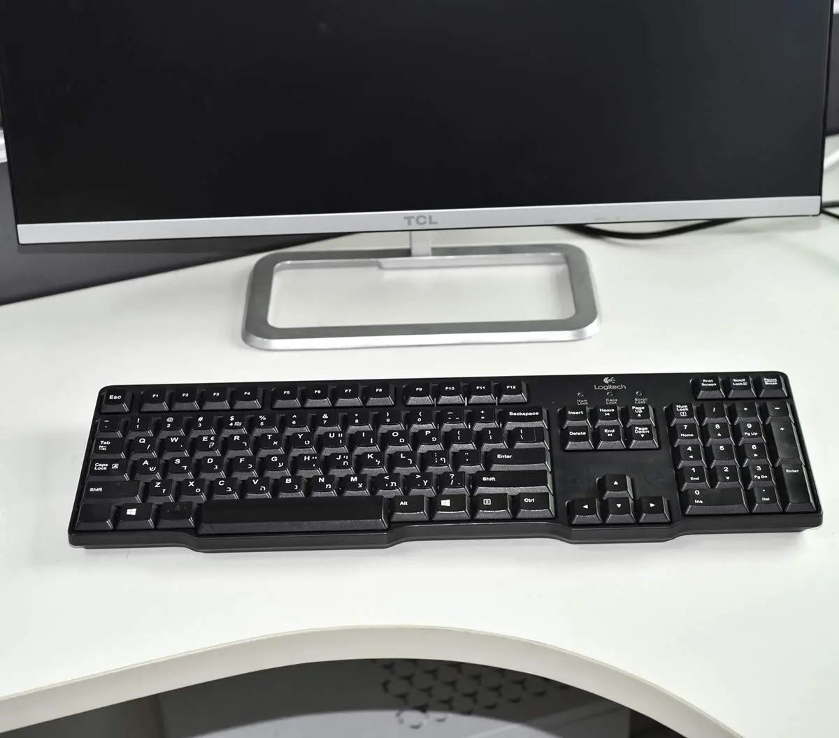 CaseBuy Hebrew Keyboard Stickers 48 Keys | Durable Vinyl, Matte Finish, for Desktop & Laptop - view 7