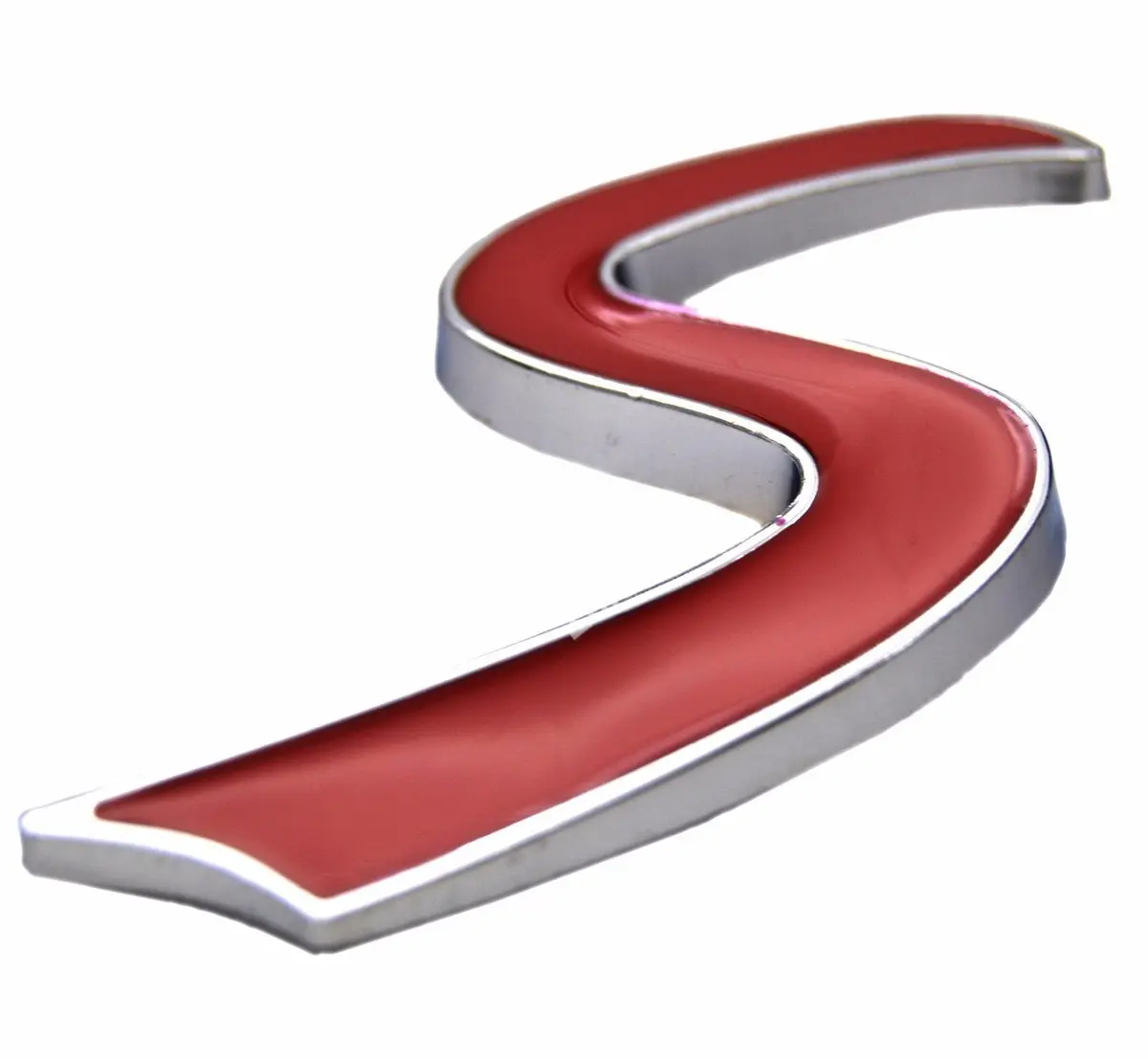 Zorratin Vehicle Emblem for MINI Cooper R56 F56 | Weatherproof Metal Red Grille Badge (125*25mm) - view 2