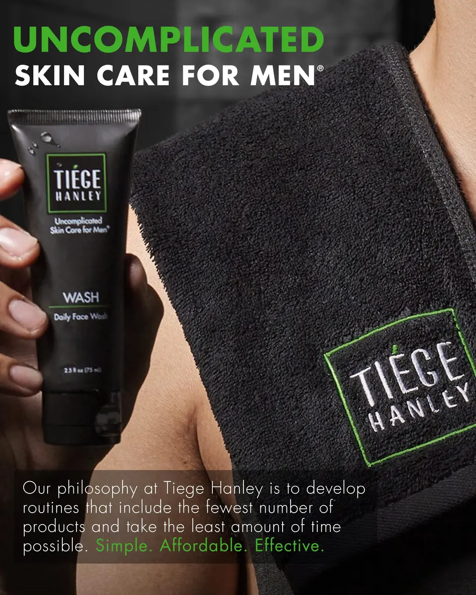 Tiege Hanley Advanced Men's Skin Care Set, 30-Day, 5 Piece Kit | Hydrate, Protect & Refresh - view 6