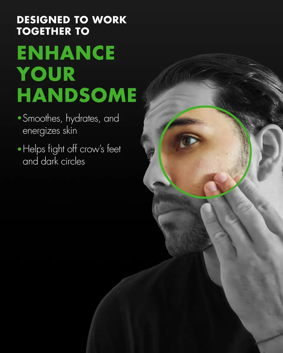 Tiege Hanley Advanced Men's Skin Care Set, 30-Day, 5 Piece Kit | Hydrate, Protect & Refresh - view 3