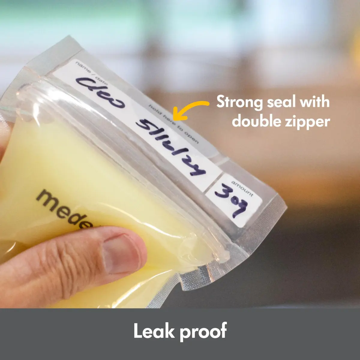 Medela Breast Milk Storage Bags, 100 Count, 180ml (6 Fl Oz) | Hygienically Pre-Sealed for Safe Breastmilk Storage - view 2