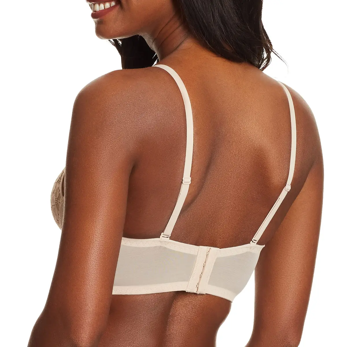 Maidenform Womens Wireless Longline Lace Bralette 40B | Comfortable, Convertible & Supportive - view 3