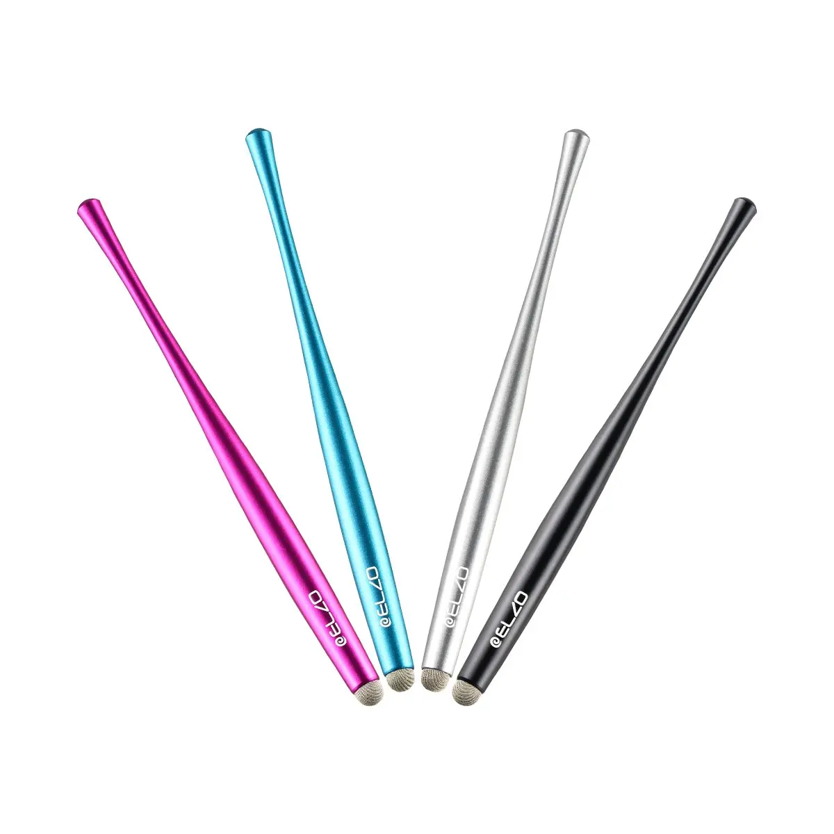 ELZO Capacitive Stylus Pens Premium Metal Slim Combo 4 Pcs Tips for All Touch Screens iPad & Android Tablets DELL/Samsung/HP/Asus/Surface/Samsung/iPhone/LG - view 8