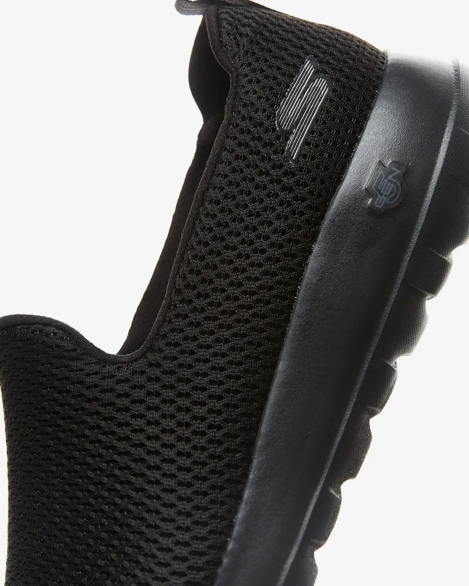 Skechers Men’s Go Walk Max-Athletic Air Mesh Slip On Shoe, Black, 12.5 X-Wide | Breathable Comfort for Indian Walkers - view 2
