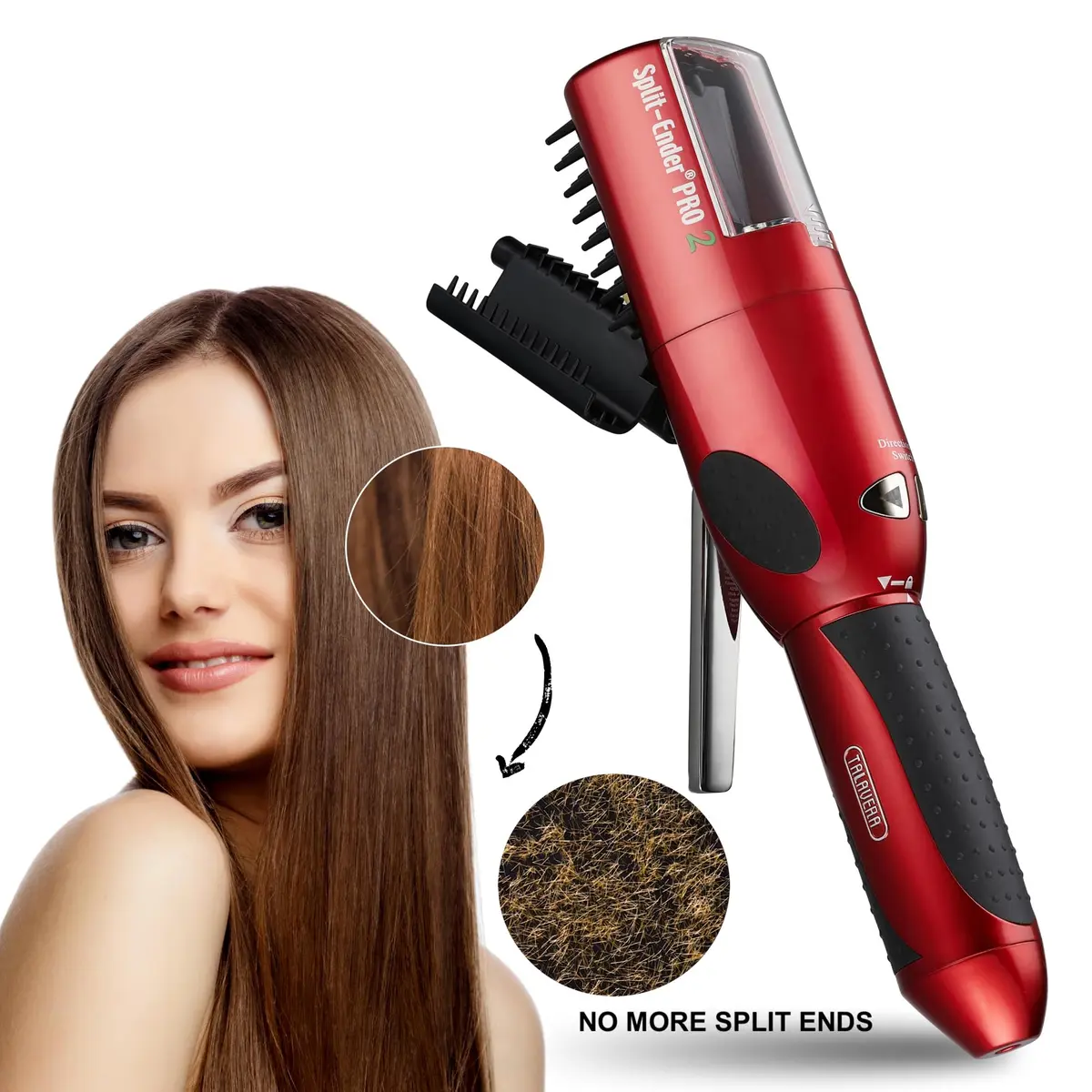 Split-Ender Pro 2 - Cordless Hair Trimmer for Damaged, Dry, Frizzy Hair | Professional Beauty Tool - view 2