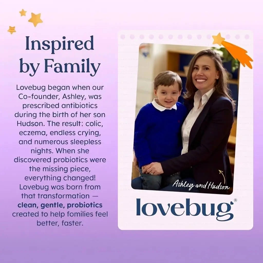 LOVEBUG Postnatal Probiotic & Lactation Blend for Breastfeeding, 30 Count | Supports Milk Supply & Gut Health - view 6
