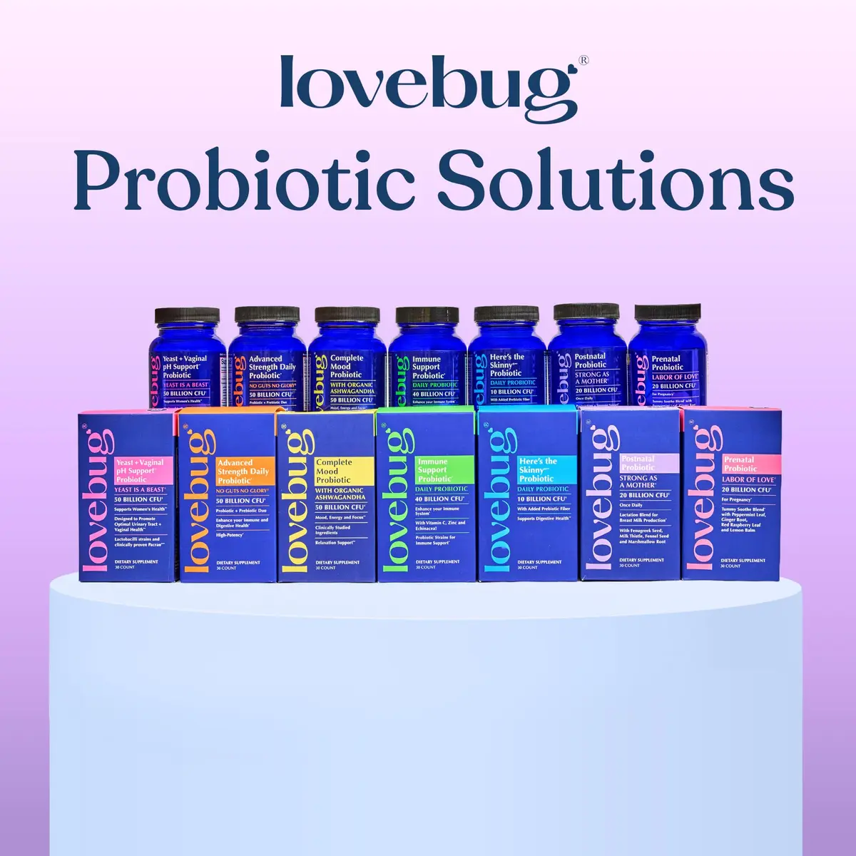LOVEBUG Postnatal Probiotic & Lactation Blend for Breastfeeding, 30 Count | Supports Milk Supply & Gut Health - view 8