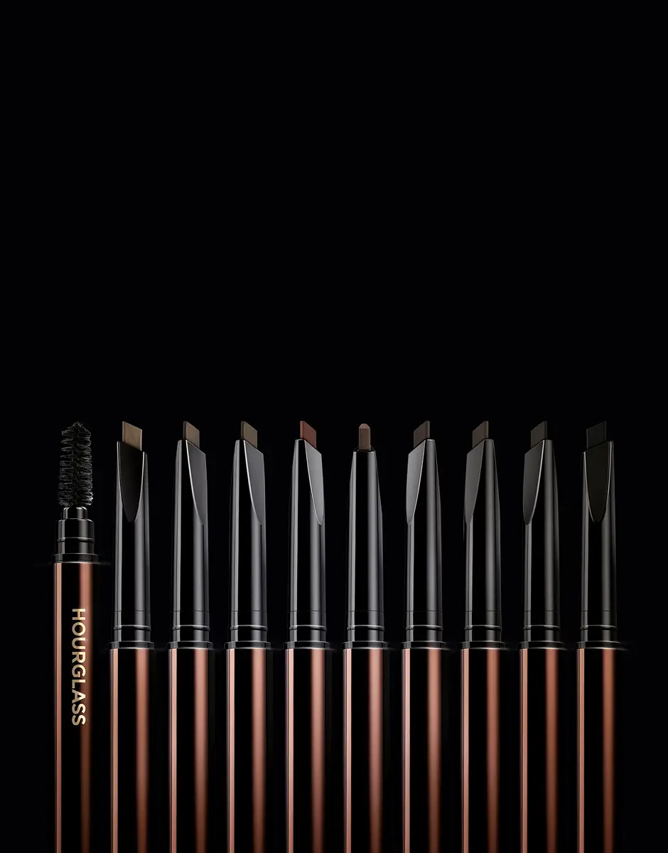 Hourglass Arch Brow Sculpting Pencil Warm Blonde | 3-in-1 Brow Filler & Shaper - view 3