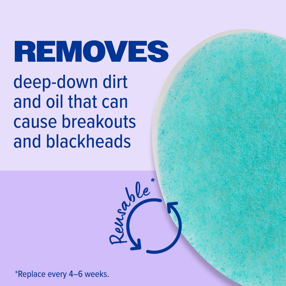 Nexcare BUF-PUF Body Sponge Exfoliating 1 Sponge | Dermatologist-Tested for Gentle Deep-Cleaning - view 5